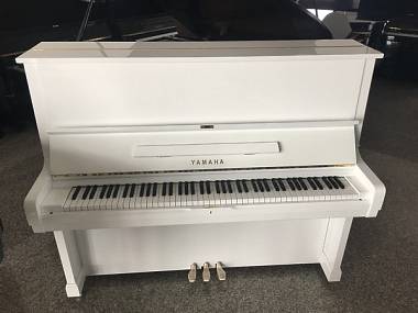 PIANOFORTE YAMAHA U1/U2/U3 BIANCO- PIANOFORTI A MILANO/BERGAMO/ RIVA DEL GARDA/BRESCIA- PIANOFORTI YAMAHA USATI A FIRENZE..